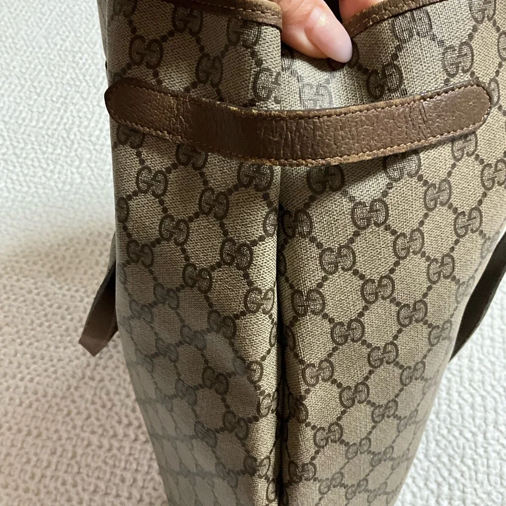 Vintage Gucci Brown Tote Bag